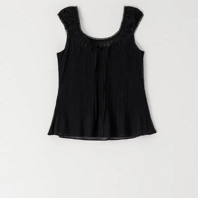 [BUNJANG] Lebane Eden Pleated Blouse (Black) / (새상품) 르베인 lebane Eden Pleated Blouse (Black)