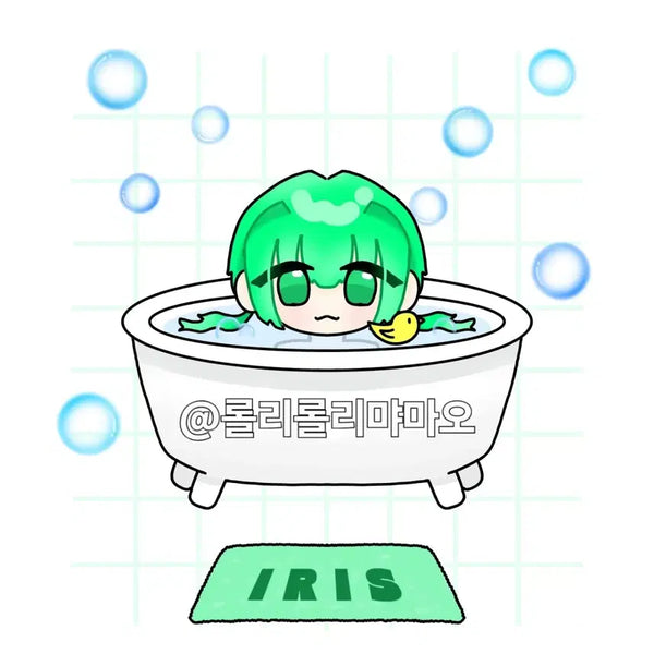 [BUNJANG] Bubble Bath SD Custom Art Commission / 보글보글 욕조 SD 고정틀 커미션
