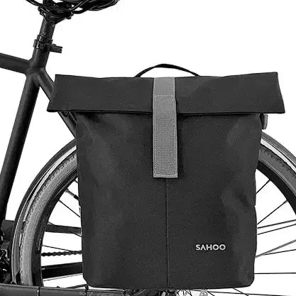 [BUNJANG] Sahoo 14L Pannier Bag with Shoulder Strap for Mini Velo / 새상품 자전거 짐받이 가방 패니어백 어깨끈 포함 미니벨로