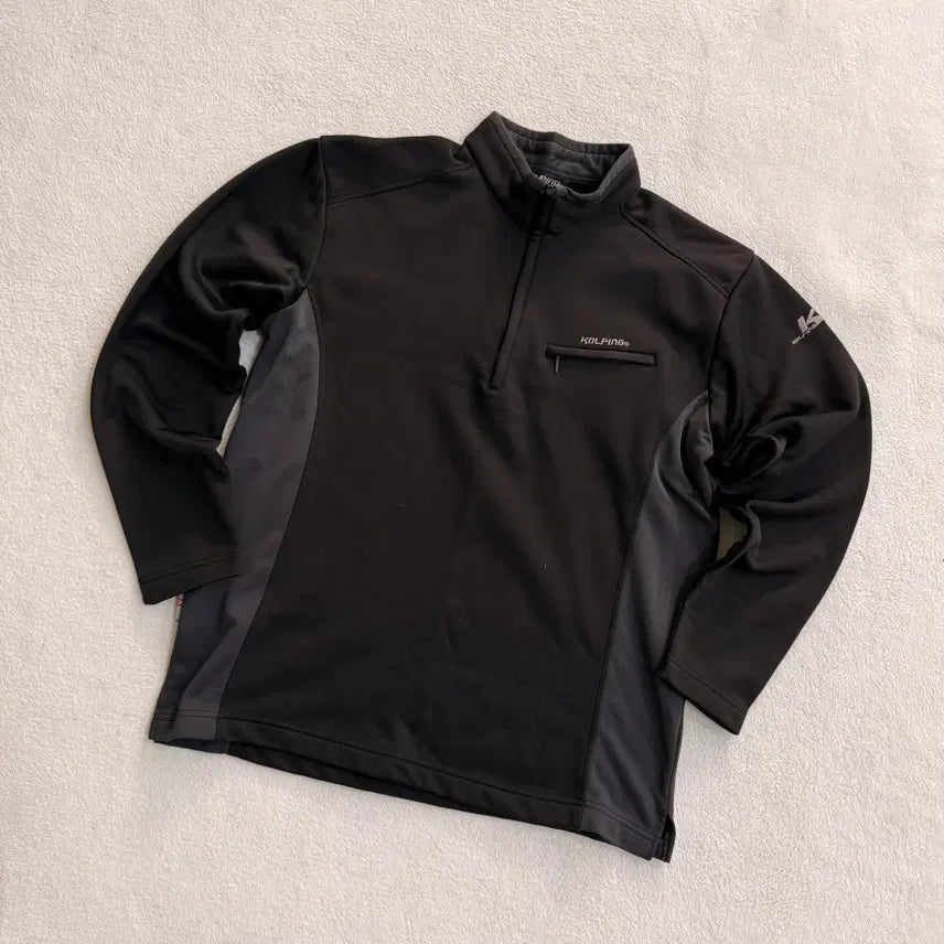 [BUNJANG] Kolping Long-Sleeve Half-Zip T-Shirt / 105 콜핑 반집업 긴팔 티셔츠  0602T1