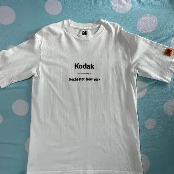 [BUNJANG] Kodak White T-Shirt / 코닥 화이트 반팔 티셔츠