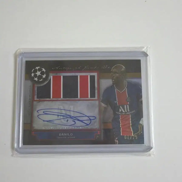 [BUNJANG] Danilo Limited Edition Autograph Soccer Card / 다닐루 축구카드