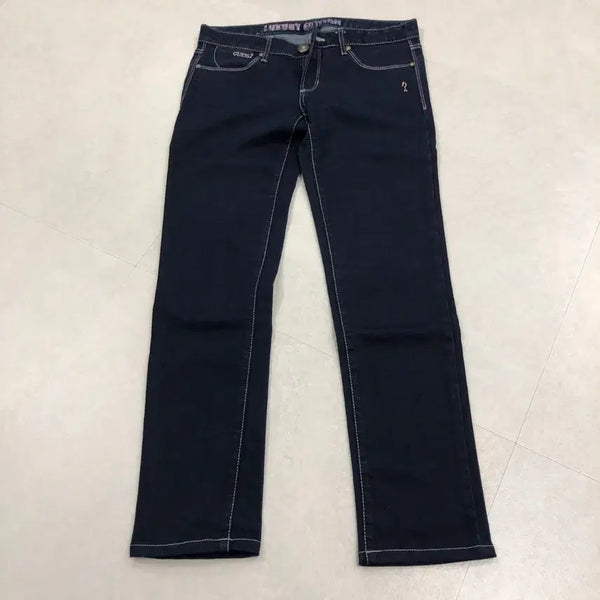 [BUNJANG] Guess Luxury Edition Jeans with Pink Accents / 게스 청바지 럭셔리 에디션 (핑크 포인트 진짜 예뻐요)