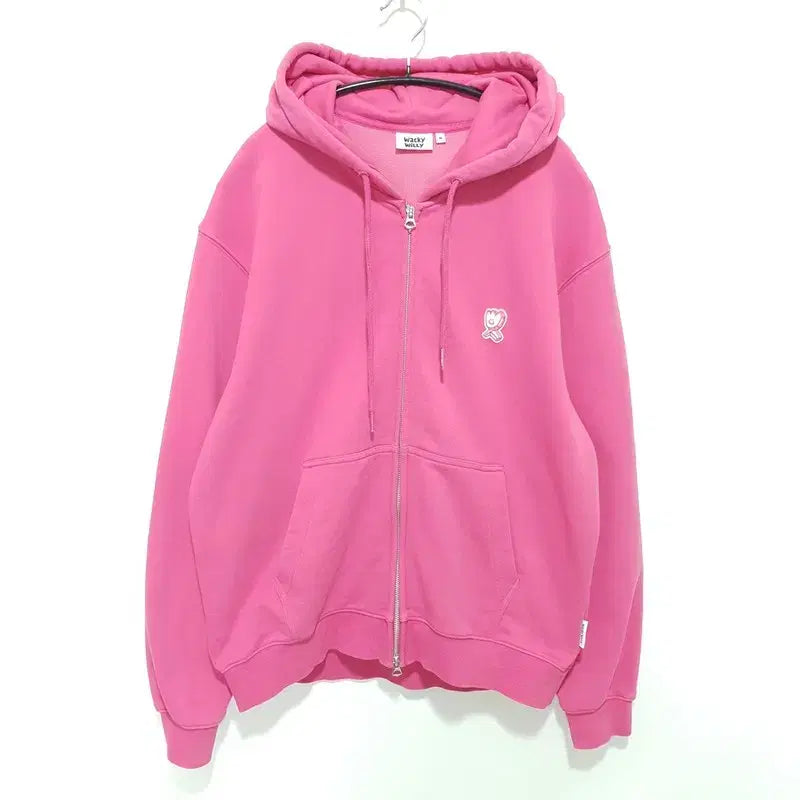 [BUNJANG] Wackywilly Graphic Kiki Hoodie Zip-up (M) / 와키윌리 그래픽 키키 와펜 후드집업 M_M3094