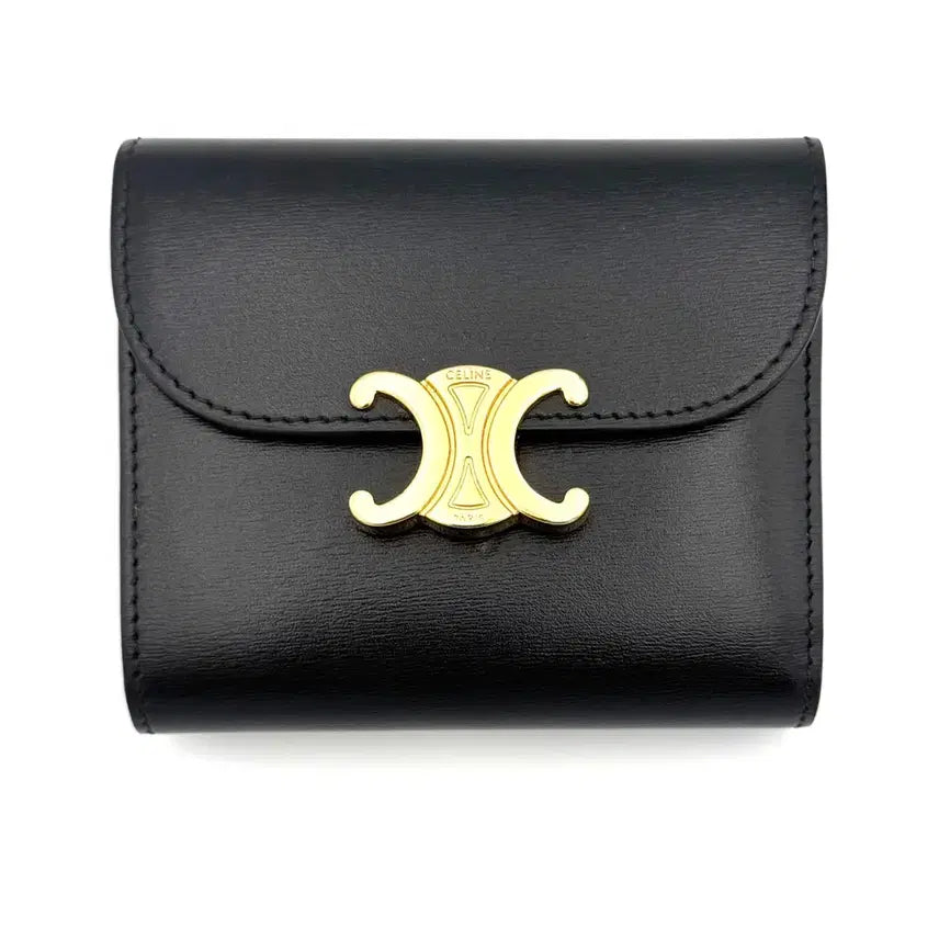 [BUNJANG] Celine Triofe Shiny Calfskin Flap Wallet / [다올 상인점] 셀린느 트리오페 샤이니 카프스킨 플랩지갑(10D783)상태 A+