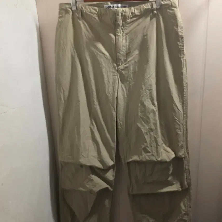 [BUNJANG] Gamma Gallery 33-Inch Nylon Wide Pants / 33인치 감마 갤러리 나일론 와이드 팬츠