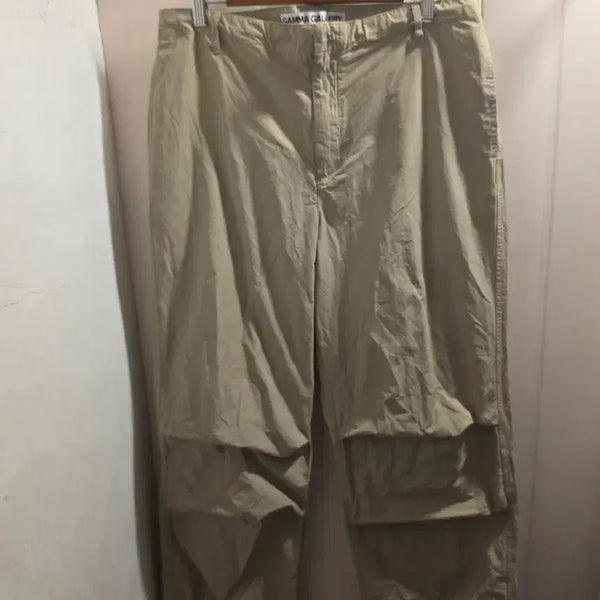 [BUNJANG] Gamma Gallery 33-Inch Nylon Wide Pants / 33인치 감마 갤러리 나일론 와이드 팬츠