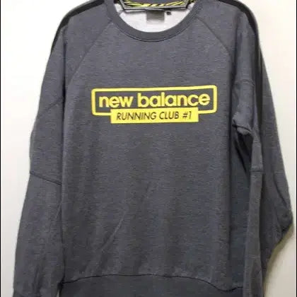 [BUNJANG] New Balance Big Logo Sweatshirt - Size M / 뉴발란스 정품 빅로고 맨투맨티 택M