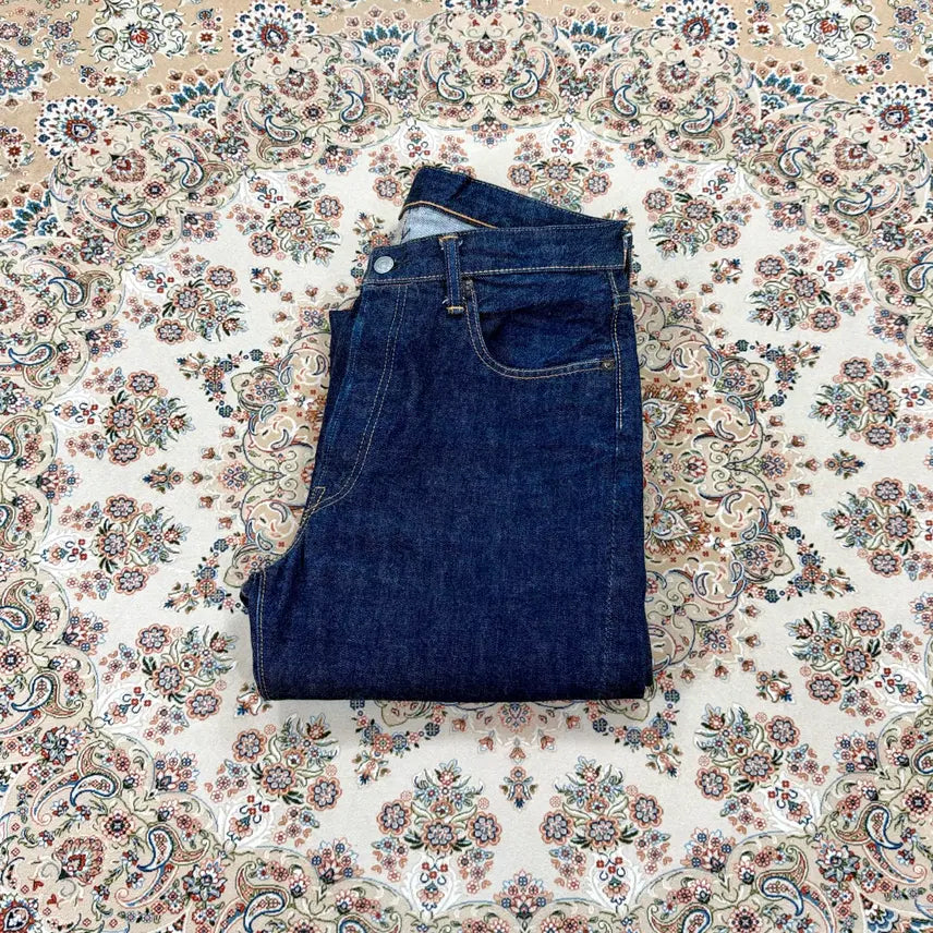 [BUNJANG] Fullcount 1103 One Wash Straight Selvedge Denim Pants (Size 32) / [B+등급 32] 풀카운트 1103 원워싱 스트레이트핏 데님팬츠