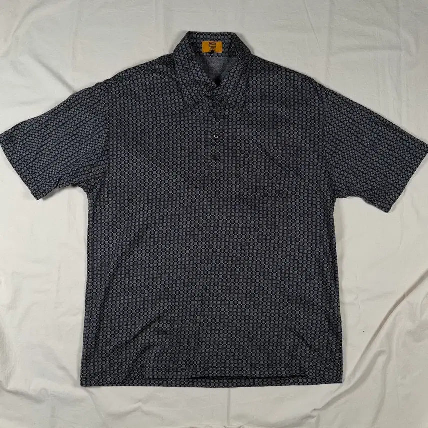 [BUNJANG] MCM Collar T-Shirt XL / MCM 반팔 카라티 티셔츠