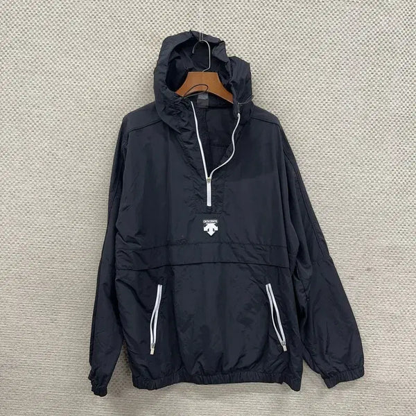 [BUNJANG] Descente Anorak Half-Zip Windbreaker Jacket 95 / 데상트 아노락 반집업 바람막이 자켓 95 H00663