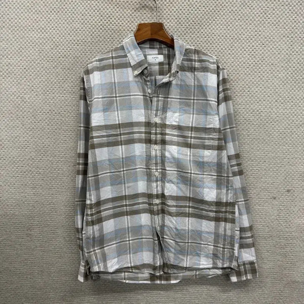 [BUNJANG] TOPTEN Check Pattern Shirt 95 / 탑텐 체크 셔츠 95 H00697