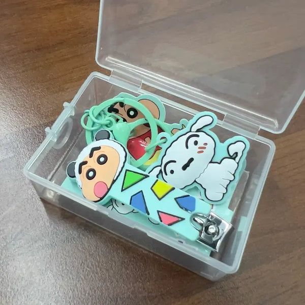[BUNJANG] Crayon Shin-chan White Dog Mint Nail Clippers / 짱구 흰둥이 민트 손톱깎이