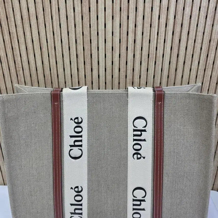 [BUNJANG] Chloé Woody Bag Large CHC22AS382I26 / 끌로에 우디백 라지 CHC22AS382I26