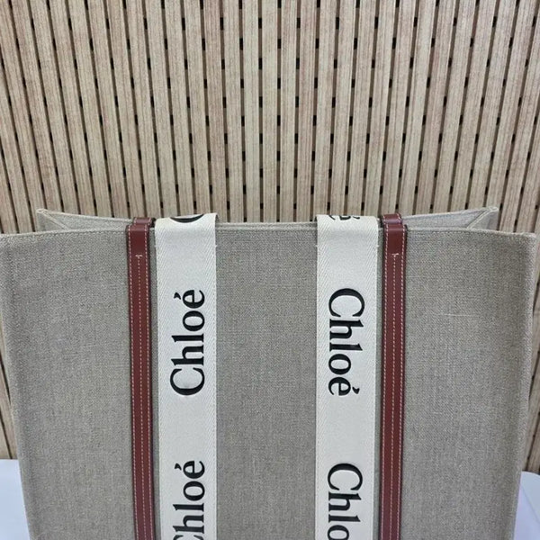 [BUNJANG] Chloé Woody Bag Large CHC22AS382I26 / 끌로에 우디백 라지 CHC22AS382I26