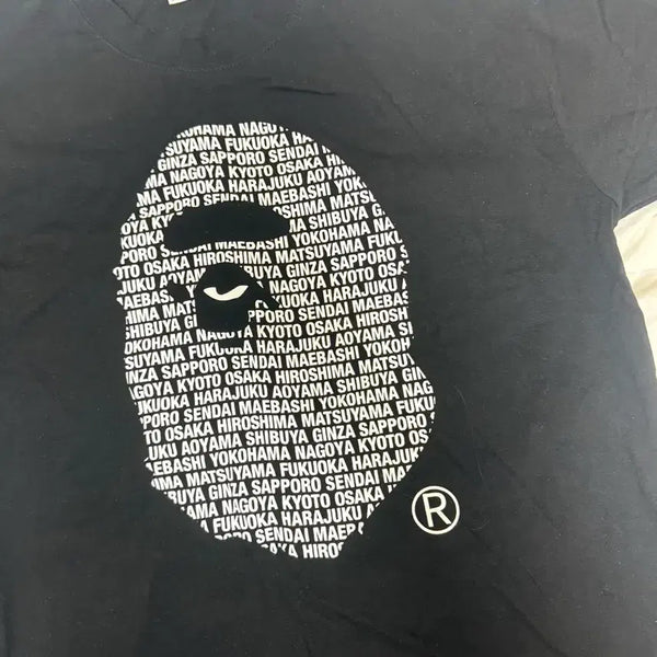 [BUNJANG] BAPE Short Sleeve T-Shirt / 베이프 반팔 M