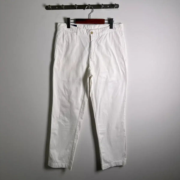 [BUNJANG] Polo Ralph Lauren White Chino Pants 32 / POLO 폴로 랄프로렌 화이트 치노 팬츠 32