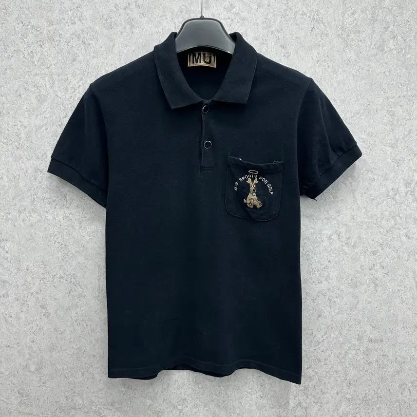 [BUNJANG] MU Sports Women's Golf Short Sleeve Polo Shirt Size 95 (M) / 95 MU 스포츠 골프 여자 반팔 카라티