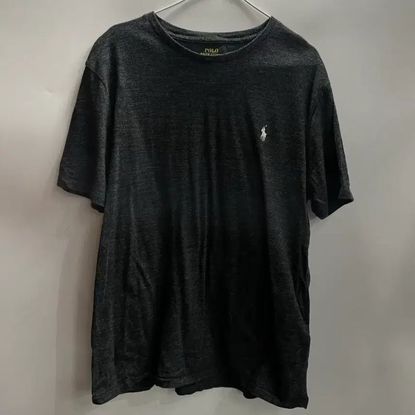 [BUNJANG] Polo Ralph Lauren Charcoal Cotton T-Shirt - Size L / [L] 폴로 랄프로렌 POLO RALPH LAUREN 차콜 반팔 티셔츠 2.5
