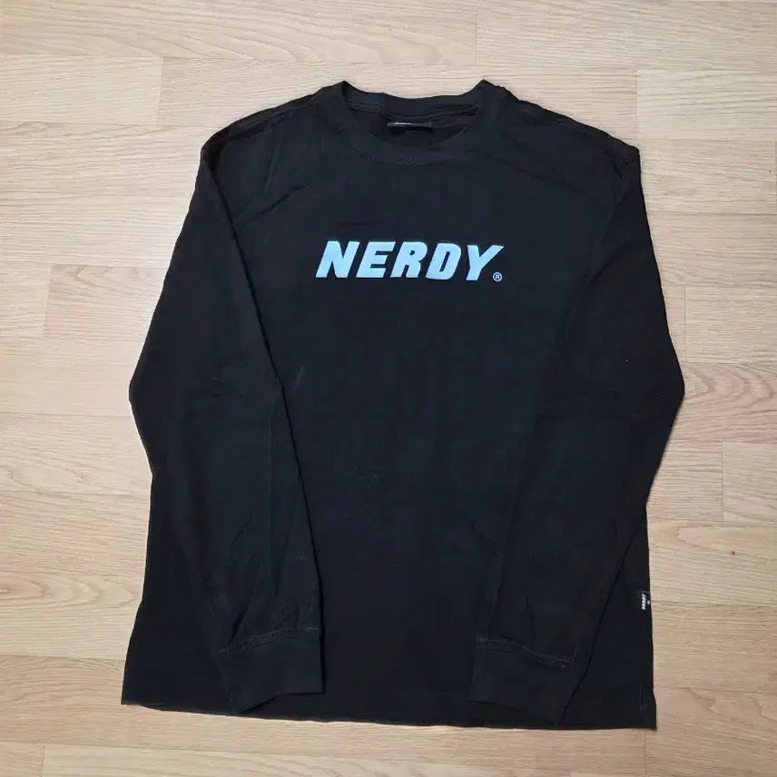[BUNJANG] NERDY Long Sleeve T-Shirt Size S / 널디 긴팔티 S