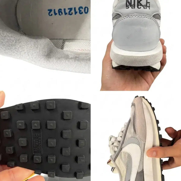 [BUNJANG] Nike x Sacai Grey Sneakers / 나이키 사카이 그레이