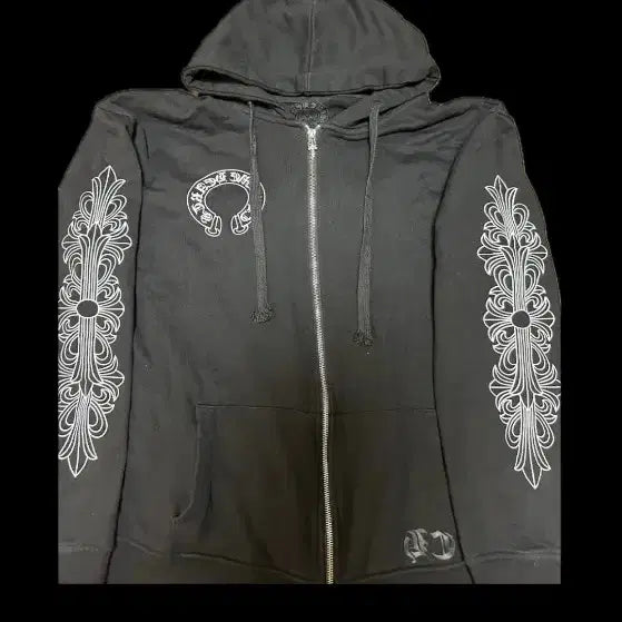 [BUNJANG] Chrome Hearts Horseshoe Zip-Up Hoodie / 크롬하츠 홀스슈 후드집업