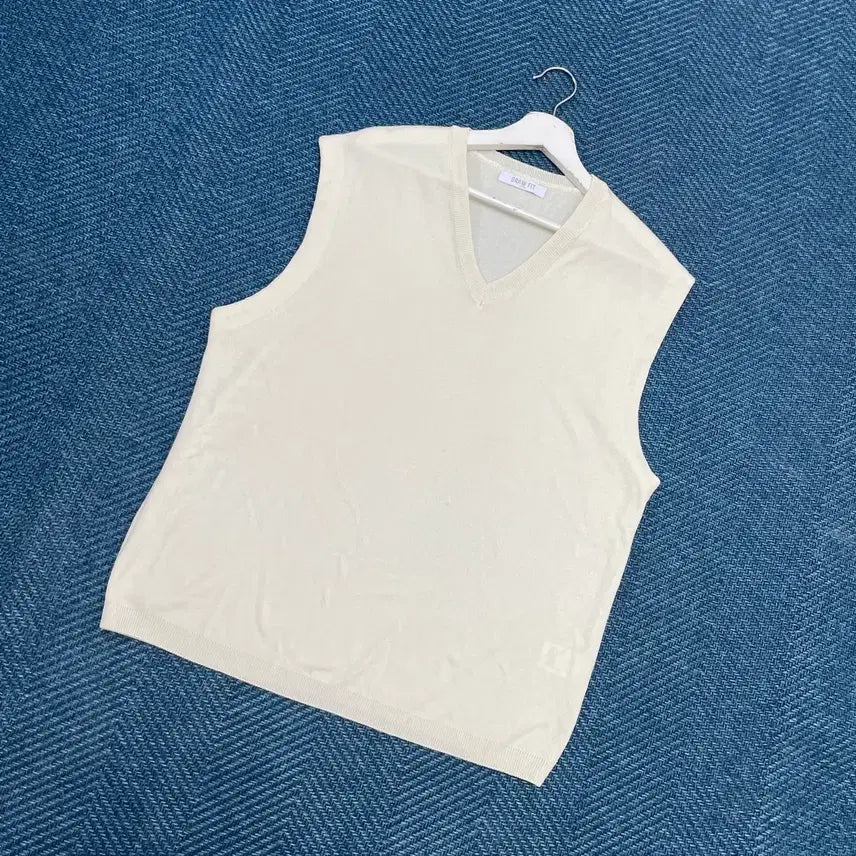 [BUNJANG] Draw Fit Knit Vest / [L] 드로우핏 니트 조끼 베스트 만원샵