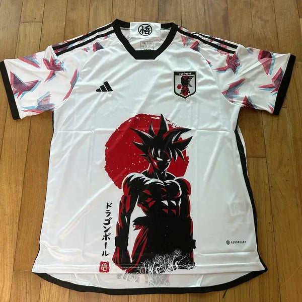 [BUNJANG] Adidas Japan Dragon Ball Son Goku Edition Jersey XXL / 아디다스 일본 유니폼 드래곤볼 손오공 에디션 새상품