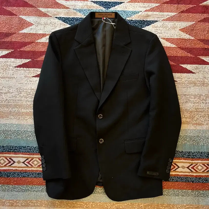 [BUNJANG] Thom Browne Single Tailored Blazer Jacket / 톰브라운 싱글 테일러드 블레이저 정장자켓 [블랙] M/95