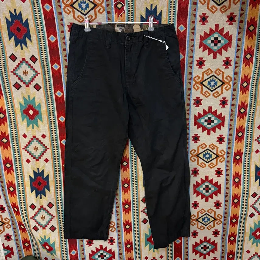 [BUNJANG] Carhartt WIP Patch Cotton Work Pants 28 / 칼하트 WIP 와펜 코튼 면바지 워크팬츠 28