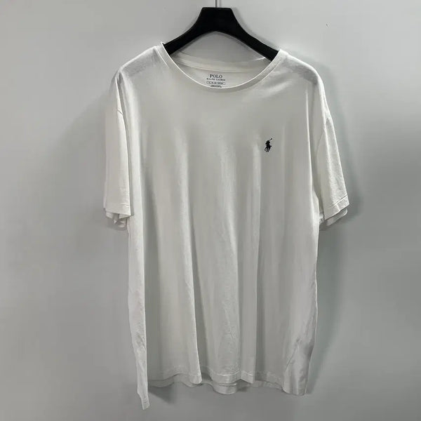 [BUNJANG] Polo Ralph Lauren White Short Sleeve T-Shirt XL / 폴로 랄프로렌 화이트 반팔티  (on.1595)