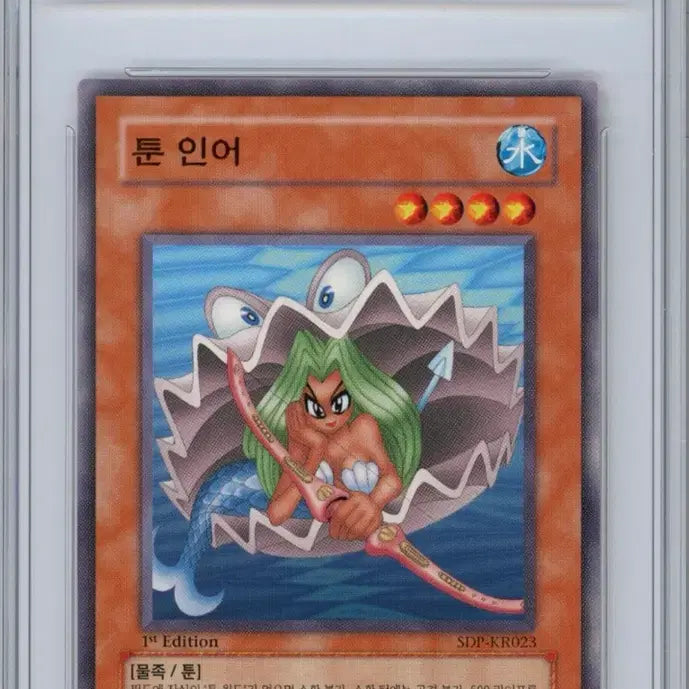 [BUNJANG] Yu-Gi-Oh! SDP Starter Deck Pegasus's Edition 1st Ed. Toon Mermaid BRG 8 / 유희왕 SDP 툰 인어 1st brg 8점 판매합니다!
