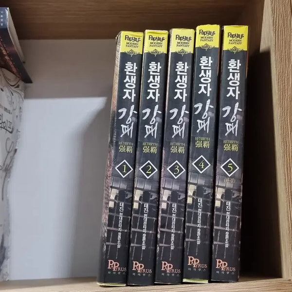 [BUNJANG] Hwanseengja Gangpa Vol. 1-5: Modern Fantasy Novel / 환생자강패 1-5 완 태진 현대 판타지 소설