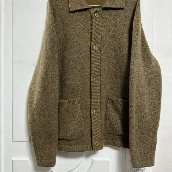 [BUNJANG] Epigram Boucle Collar Cardigan M / 에피그램 부클 카라 가디건