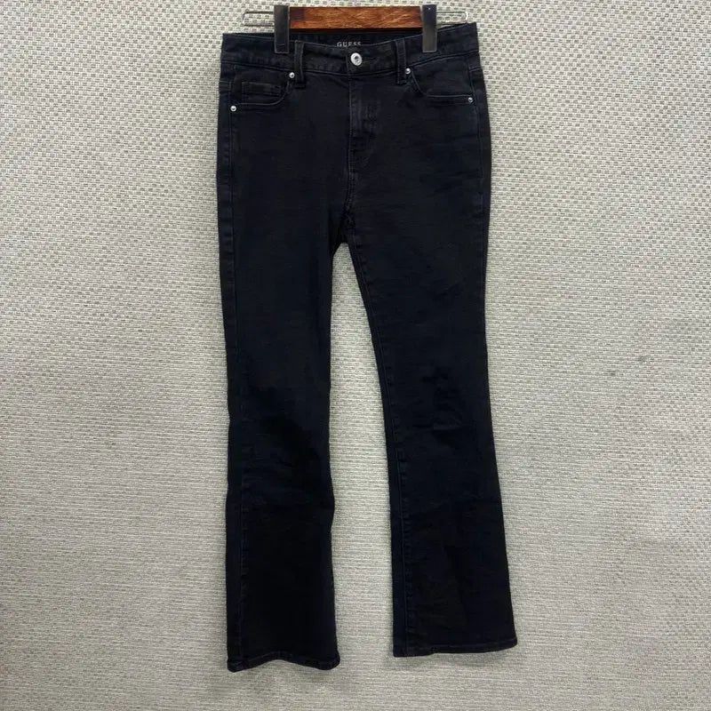 [BUNJANG] Guess Span Black Denim Jeans 26 Inch H00711 / 게스 스판 블랙진 데님 청바지 26인치 H00711