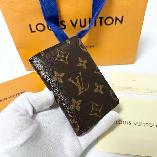 [BUNJANG] Louis Vuitton Monogram Organizer Card Holder / (정품)(풀구성)루이비통 모노그램 오거나이저 카드지갑