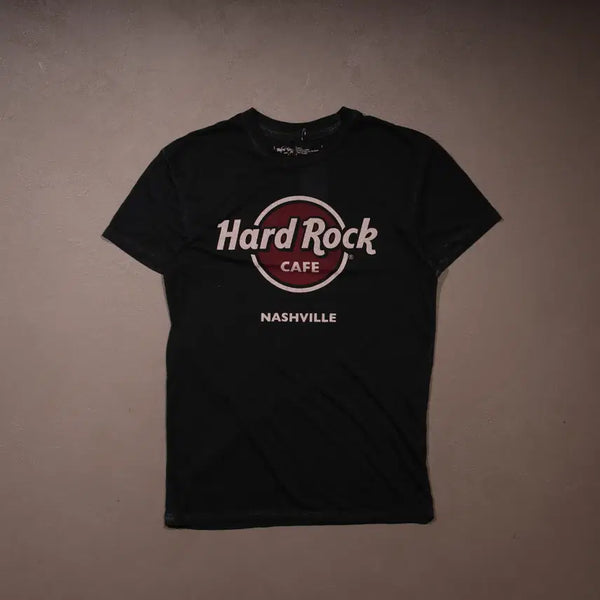 [BUNJANG] Hard Rock Cafe Cotton Blend T-Shirt WOMENS M / 하드락카페 스판 반팔티셔츠 A629