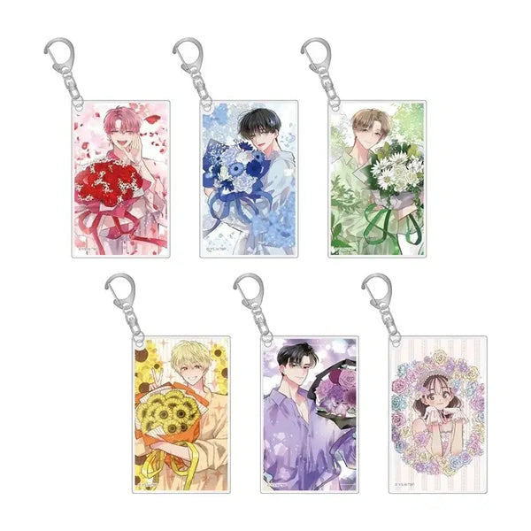 [BUNJANG] Tamon-kun Acrylic Keychain Bundle Set / 타몬군 지금 어느쪽!? 애니메이트 아크릴 키체인 일괄 판매합니다