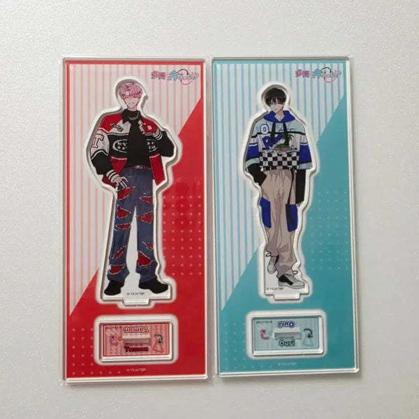[BUNJANG] Tamon-kun & Ouri Acrylic Stand Set (Sealed) / 타몬군 오우리 아크릴스텐드 세트 미개봉 현물보유
