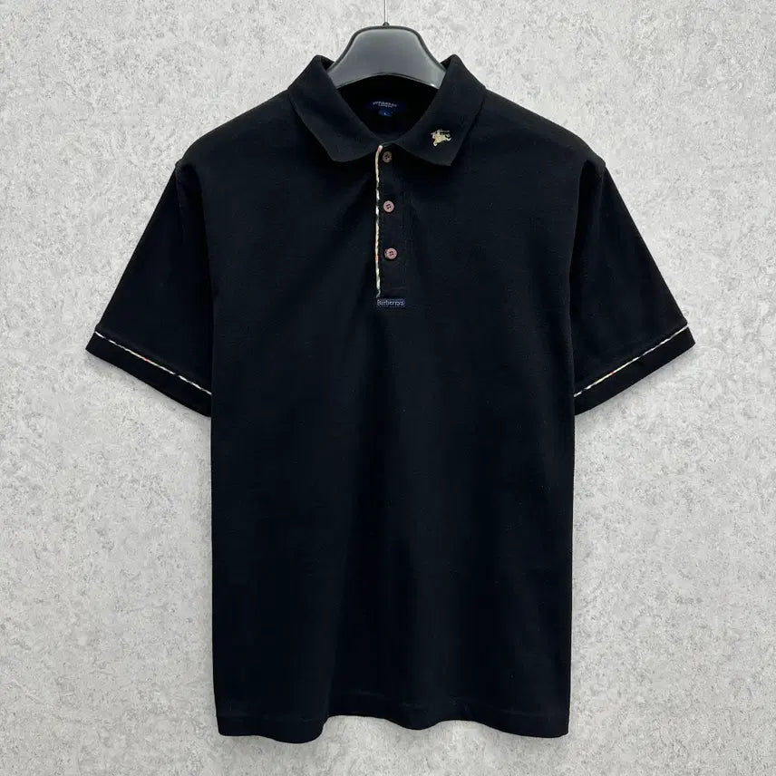 [BUNJANG] Burberry Men's Short Sleeve Polo Shirt Size 100 / 100 버버리 남자 반팔 카라티