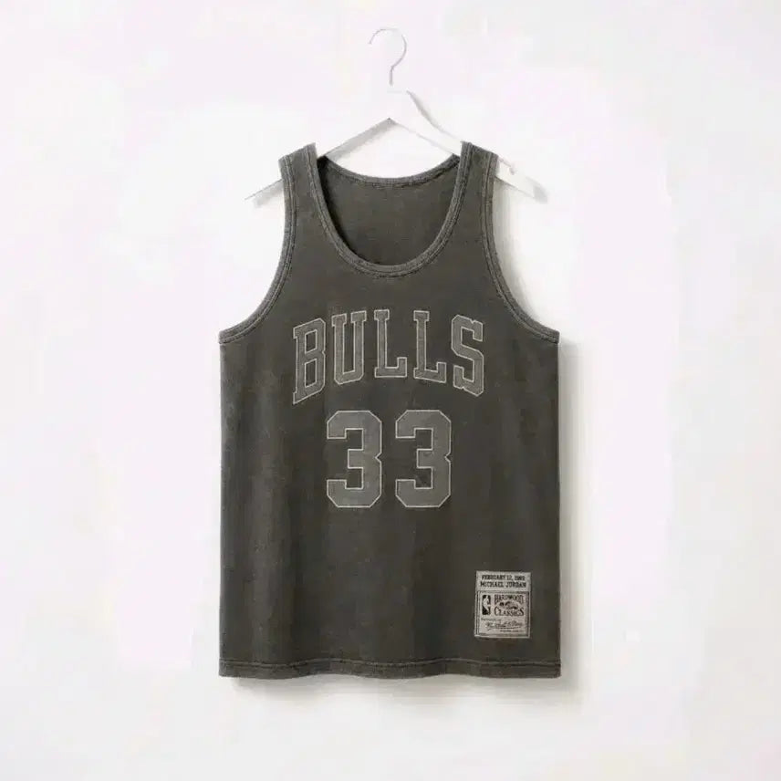 [BUNJANG] Chicago Bulls Pigment Sleeveless Top (New) / 시카고불스 피그먼트 나시(새제품)