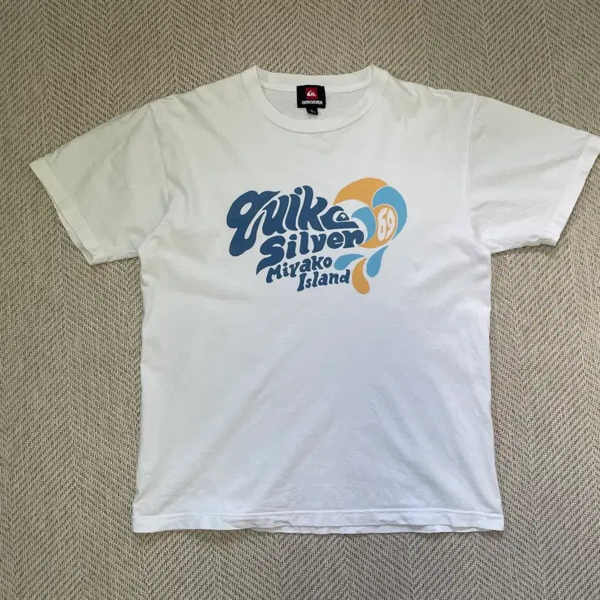 [BUNJANG] Quiksilver Miyako Island T-Shirt / 퀵실버 miyako lsland 반팔티셔츠