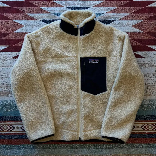 [BUNJANG] Patagonia Retro-X Fleece Jacket Ivory XL / 파타고니아 레트로 X 뽀글이 후리스 플리스 자켓 [아이보리] XL/105