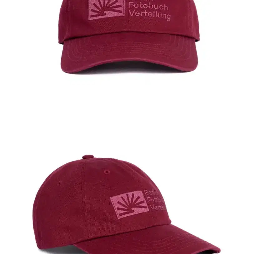 [BUNJANG] Berlin Photobook BFV Logo Cap Burgundy / 베를린 포토북 볼캡 버건디