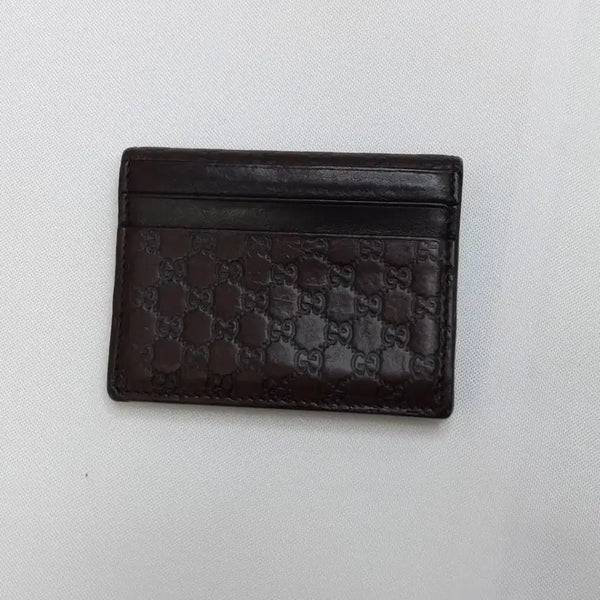[BUNJANG] Gucci Shima Leather Bifold Wallet Dark Brown / 구찌 시마 레더 반지갑 다크브라운 352365