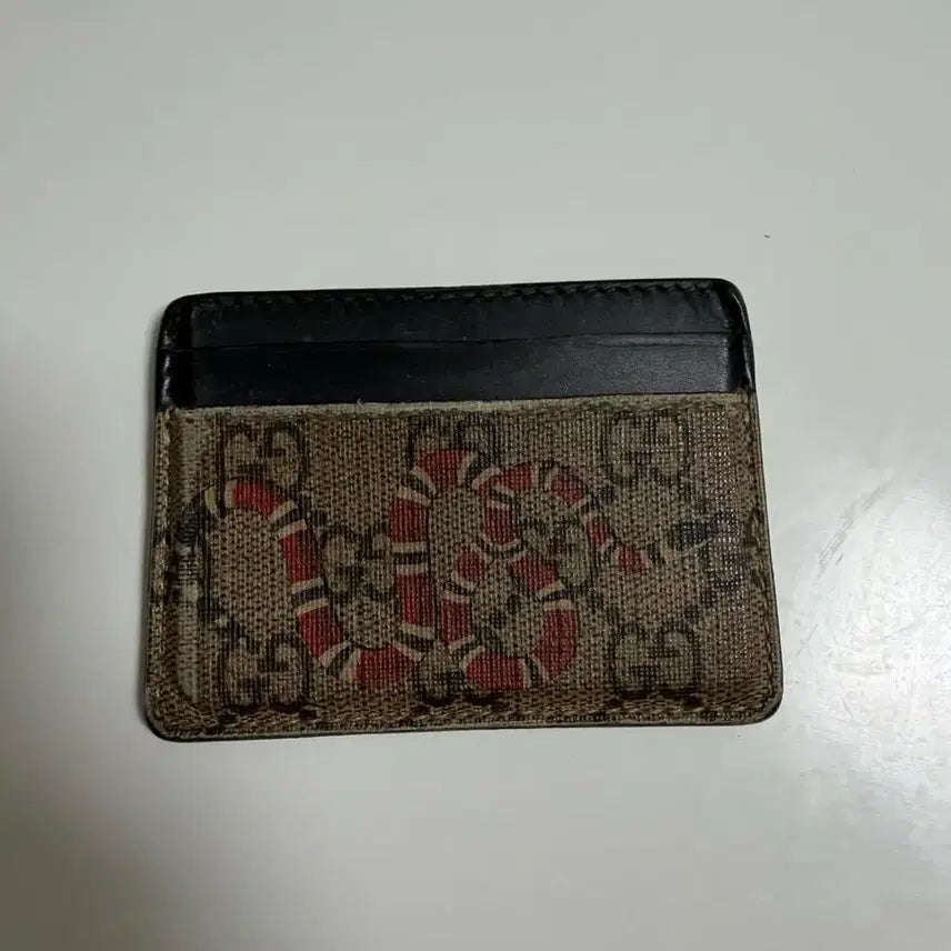 [BUNJANG] Gucci Kingsnake Card Holder / 구찌 킹스네이크 카드지갑