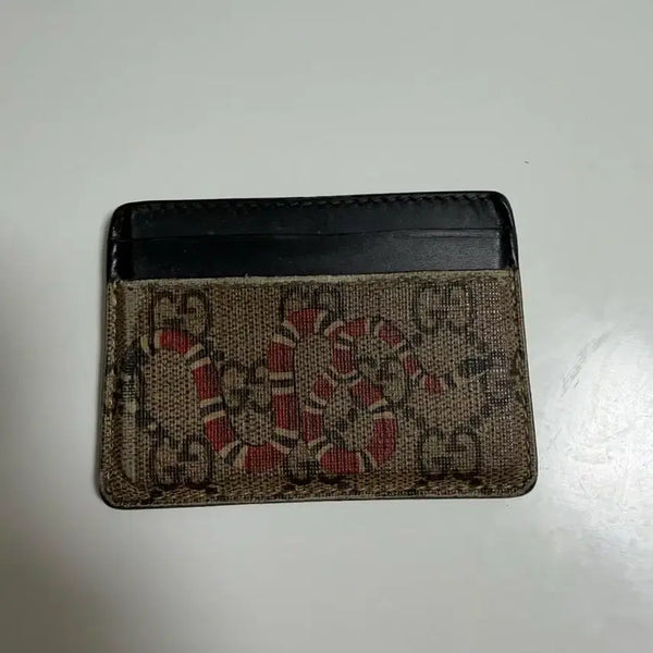 [BUNJANG] Gucci Kingsnake Card Holder / 구찌 킹스네이크 카드지갑