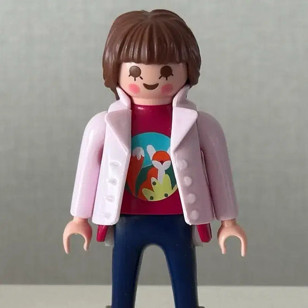 [BUNJANG] Playmobil Female Figure with Fox-like Features / 플레이모빌 여우상의 여자