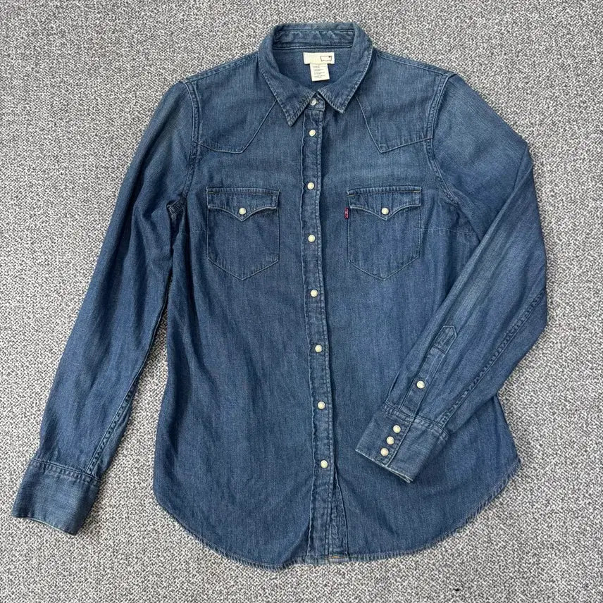 [BUNJANG] Levi's Vintage Western Denim Shirt / 리바이스 빈티지 웨스턴 데님 셔츠