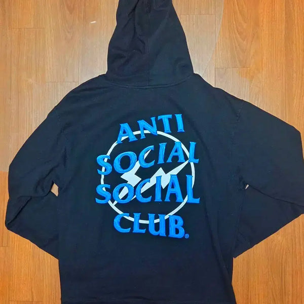 [BUNJANG] Anti Social Social Club x Fragment Collaboration Hoodie / 안티소셜소셜클럽x프라그먼트 후드티
